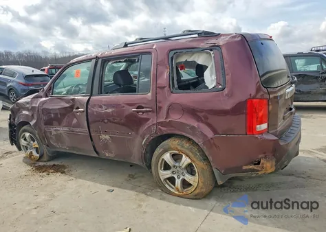 2015 Honda Pilot Exl z USA, uszkodzony, nr VIN 5FNYF4H65FB070153